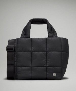 τσάντεσ χιαστί Lululemon Quilted Grid 5L γυναικεια μαυρα | Greece-7490261
