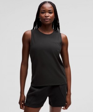 αμανικα μπλουζακια Lululemon Run On γυναικεια μαυρα | Greece-8076435