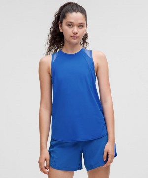 αμανικα μπλουζακια Lululemon Sculpt γυναικεια μπλε | Greece-4853219
