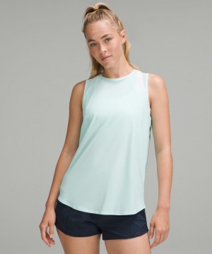 αμανικα μπλουζακια Lululemon Sculpt γυναικεια μεντα | Greece-5473619