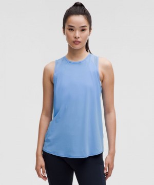 αμανικα μπλουζακια Lululemon Sculpt γυναικεια μπλε | Greece-5706981
