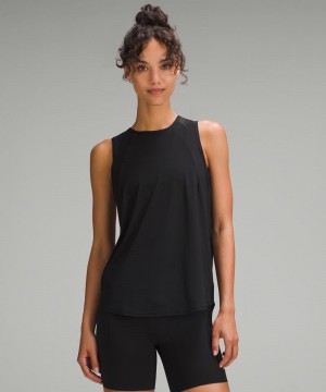 αμανικα μπλουζακια Lululemon Sculpt γυναικεια μαυρα | Greece-6249137