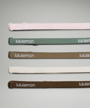 κορδελα μαλλιων Lululemon Skinny Adjustable s γυναικεια Μπεζ καφε γκρι | Greece-3870296