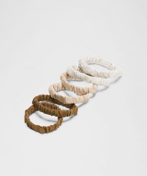 Αξεσουαρ Μαλλιων Lululemon Skinny Scrunchies γυναικεια καφε | Greece-5340721