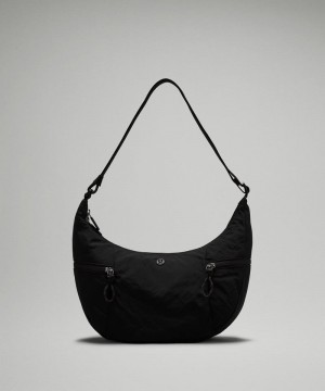 τσάντεσ ώμου Lululemon Slouchy Sling Bag 6L γυναικεια μαυρα | Greece-9340571