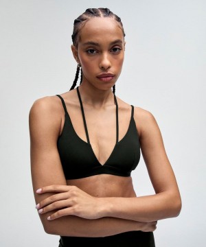Αθλητικο Σουτιεν Lululemon SmoothCover Strappy Light Support, A/B Cup γυναικεια μαυρα | Greece-1283069