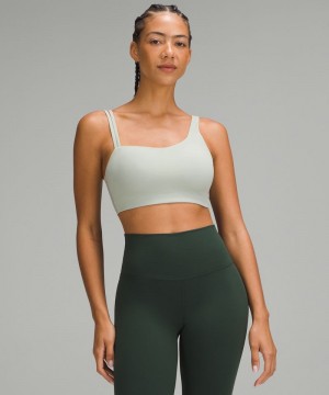 Αθλητικο Σουτιεν Lululemon Soft Foam Cup Asymmetrical Light Support, D/DD Cup γυναικεια γκρι | Greece-5807916