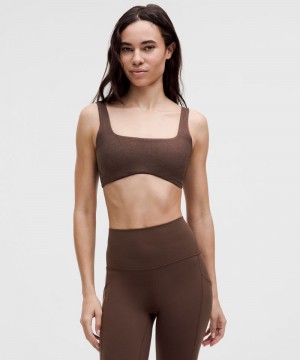 Αθλητικο Σουτιεν Lululemon Soft Sueded Light Support, B/C Cup γυναικεια σκούρο καφε | Greece-8674193