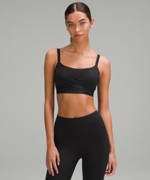 Αθλητικο Σουτιεν Lululemon Super-Soft Adjustable Recovery Light Support, B-D Cups γυναικεια μαυρα | Greece-4960582