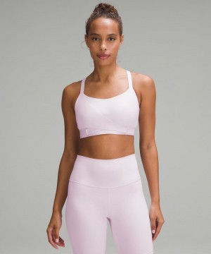 Αθλητικο Σουτιεν Lululemon Super-Soft Adjustable Recovery Light Support, B-D Cups γυναικεια ροζ | Greece-4726398