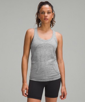 αμανικα μπλουζακια Lululemon Swiftly Tech Racerback 2.0 γυναικεια ασπρα | Greece-1658720