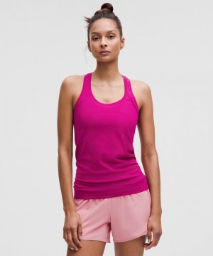 αμανικα μπλουζακια Lululemon Swiftly Tech Racerback 2.0 γυναικεια ροζ | Greece-2165374