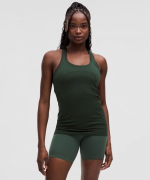 αμανικα μπλουζακια Lululemon Swiftly Tech Racerback 2.0 γυναικεια πρασινο πρασινο | Greece-2937085