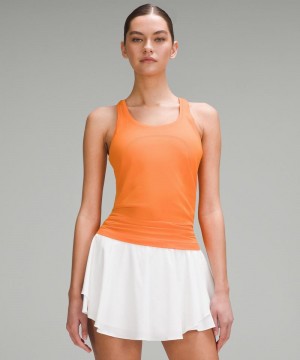 αμανικα μπλουζακια Lululemon Swiftly Tech Racerback 2.0 γυναικεια πορτοκαλι πορτοκαλι | Greece-7126984