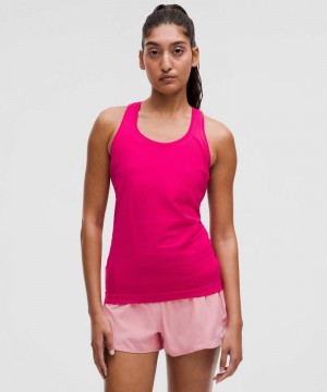 αμανικα μπλουζακια Lululemon Swiftly Tech Racerback 2.0 γυναικεια ροζ | Greece-9587401