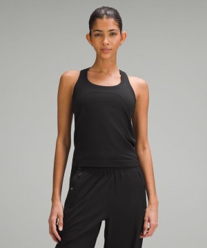 αμανικα μπλουζακια Lululemon Swiftly Tech Racerback 2.0 γυναικεια μαυρα μαυρα | Greece-6053149