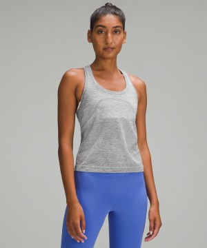 αμανικα μπλουζακια Lululemon Swiftly Tech Racerback 2.0 γυναικεια ασπρα | Greece-6580792