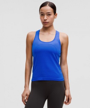 αμανικα μπλουζακια Lululemon Swiftly Tech Racerback 2.0 γυναικεια μπλε μπλε | Greece-6841037