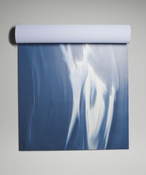 Χαλάκια γιόγκα Lululemon The Mat 5mm γυναικεια μπλε μπλε ασπρα μπλε | Greece-9087641