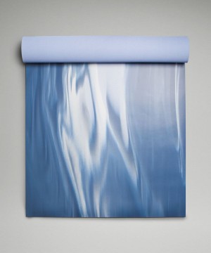 Χαλάκια γιόγκα Lululemon The Mat 5mm ανδρικα μπλε μπλε ασπρα μπλε Μπεζ | Greece-9728415