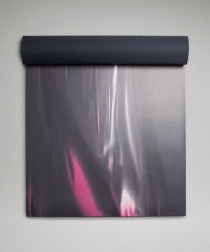Χαλάκια γιόγκα Lululemon The Mat 5mm γυναικεια σκουρο μπλε ροζ ασπρα σκουρο μπλε | Greece-8951362