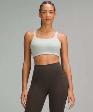 Αθλητικο Σουτιεν Lululemon Ultralu Square-Neck Workout Medium Support, D/DD Cup γυναικεια γκρι | Greece-0385714