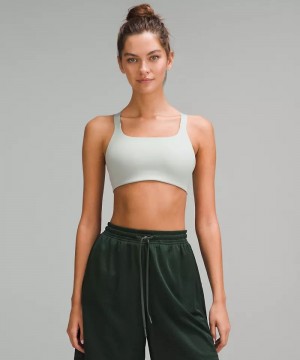 Αθλητικο Σουτιεν Lululemon Ultralu Square-Neck Workout Medium Support, B/C Cup γυναικεια γκρι | Greece-1358267