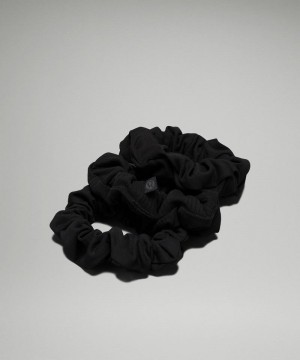 Αξεσουαρ Μαλλιων Lululemon Uplifting Scrunchies Nulu γυναικεια μαυρα | Greece-1752389