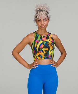αμανικα μπλουζακια Lululemon Wunder Train Racerback γυναικεια μαυρα Πολύχρωμο | Greece-7598136