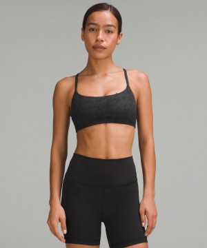 Αθλητικο Σουτιεν Lululemon Wunder Train Strappy Racer Light Support, C/D Cup γυναικεια μαυρα Πολύχρωμο | Greece-4168907