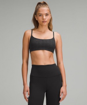 Αθλητικο Σουτιεν Lululemon Wunder Train Strappy Racer Light Support, A/B Cup γυναικεια μαυρα Πολύχρωμο | Greece-6390182