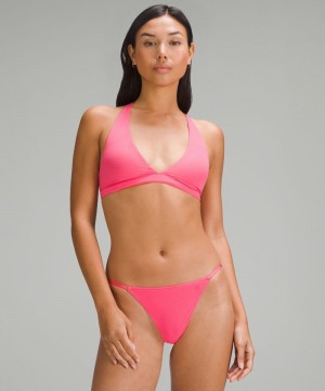 Αθλητικο Σουτιεν Lululemon Wundermost Ultra-Soft Nulu T-Strap Triangle Bralette A/B Cup γυναικεια ροζ | Greece-3842517