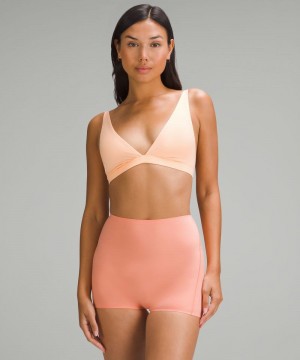 Αθλητικο Σουτιεν Lululemon Wundermost Ultra-Soft Nulu Triangle Bralette A–D Cups γυναικεια κοραλι | Greece-5892016