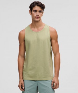 αμανικα μπλουζακια Lululemon Zeroed In Tank ανδρικα πρασινο | Greece-8076519