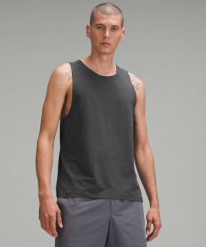 αμανικα μπλουζακια Lululemon Zeroed In Tank ανδρικα βαθυ γκρι | Greece-7549126