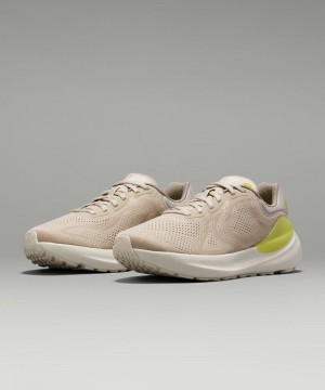 Παπουτσια για Τρεξιμο Lululemon Beyondfeel ανδρικα καφε Μπεζ ανοιχτο πρασινο | Greece-0749361