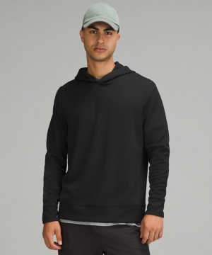 Φουτερ με Κουκουλα Lululemon Shift Stitch Classic-Fit ανδρικα μαυρα | Greece-7561049