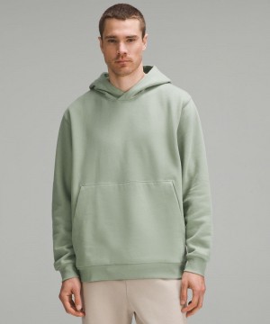 Φουτερ με Κουκουλα Lululemon Steady State Pullover ανδρικα πρασινο | Greece-1278405
