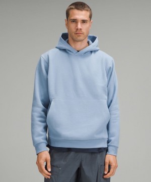 Φουτερ με Κουκουλα Lululemon Steady State Pullover ανδρικα μπλε | Greece-9475832