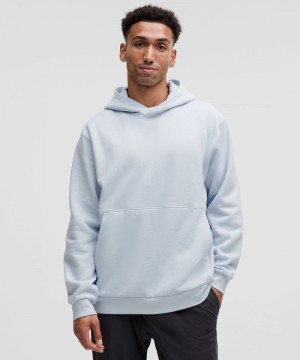 Φουτερ με Κουκουλα Lululemon Steady State Pullover ανδρικα μπλε | Greece-4836259