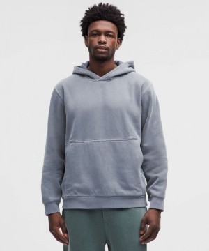 Φουτερ με Κουκουλα Lululemon Steady State Pullover ανδρικα ανοιχτο μπλε σκουρο μπλε | Greece-5291430