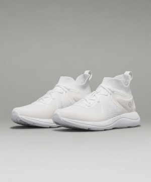 παπουτσια fitness Lululemon Chargefeel 2 Mid γυναικεια ασπρα μεντα | Greece-2357416