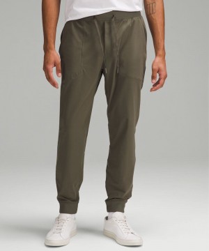 παντελονι jogger Lululemon ABC Skinny-Fit ανδρικα πρασινο | Greece-2067534