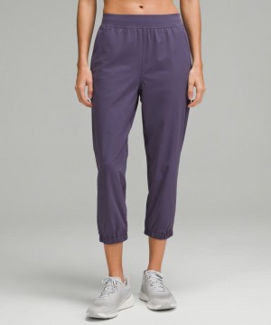 παντελονι jogger Lululemon Adapted State High-Rise Cropped γυναικεια βαθυ γκρι | Greece-5942107