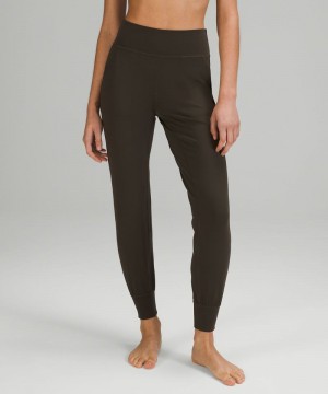 παντελονι jogger Lululemon Align™ High-Rise γυναικεια σκούρο Ελιά | Greece-7021648