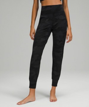 παντελονι jogger Lululemon Align™ High-Rise γυναικεια καμουφλάζ μαυρα Πολύχρωμο | Greece-6374015