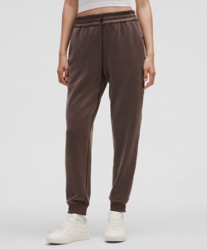 παντελονι jogger Lululemon Brushed Softstreme High-Rise γυναικεια σοκολάτα | Greece-3856091