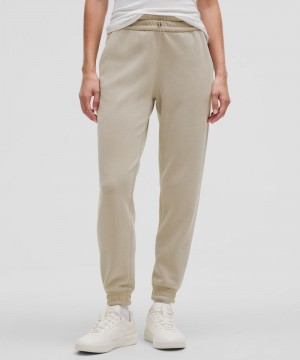 παντελονι jogger Lululemon Brushed Softstreme High-Rise γυναικεια γκρι | Greece-4805179