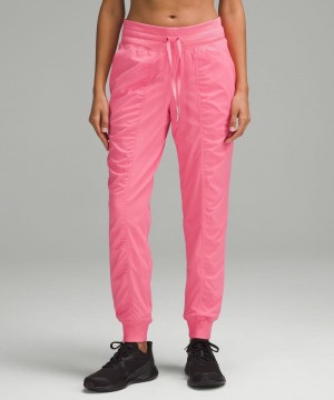 παντελονι jogger Lululemon Dance Studio Mid-Rise Full Length γυναικεια ροζ | Greece-0387295