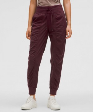 παντελονι jogger Lululemon Dance Studio Mid-Rise γυναικεια σκούρο κοκκινα | Greece-5489723